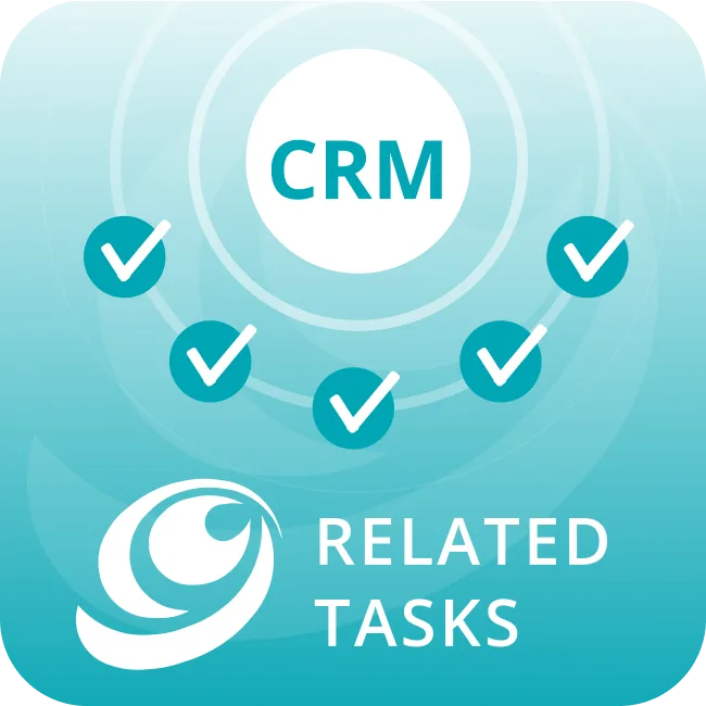 Задачи в CRM — логотип приложения