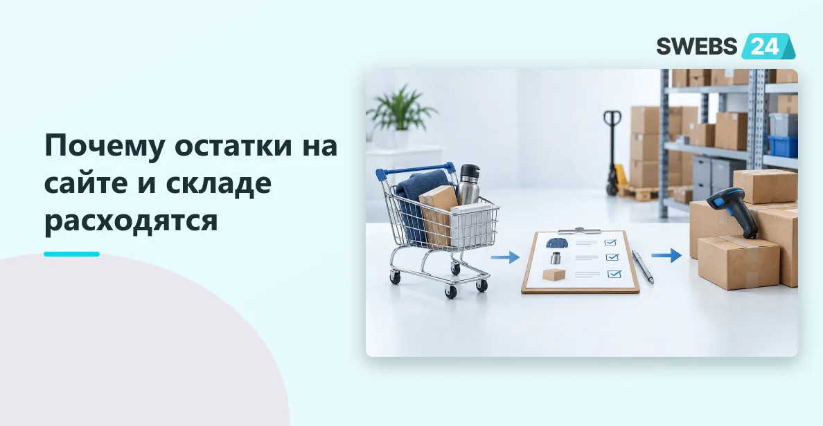 Иллюстрация: Интеграция интернет-магазина со складским учётом