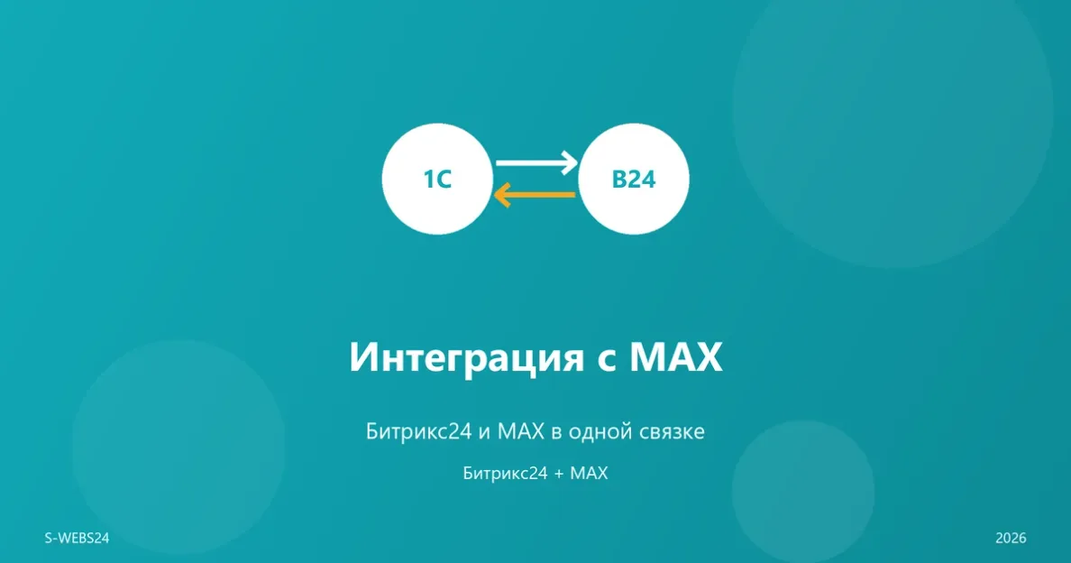 Интеграция с MAX: связка порталов Битрикс24 и корпоративного мессенджера в одном окне