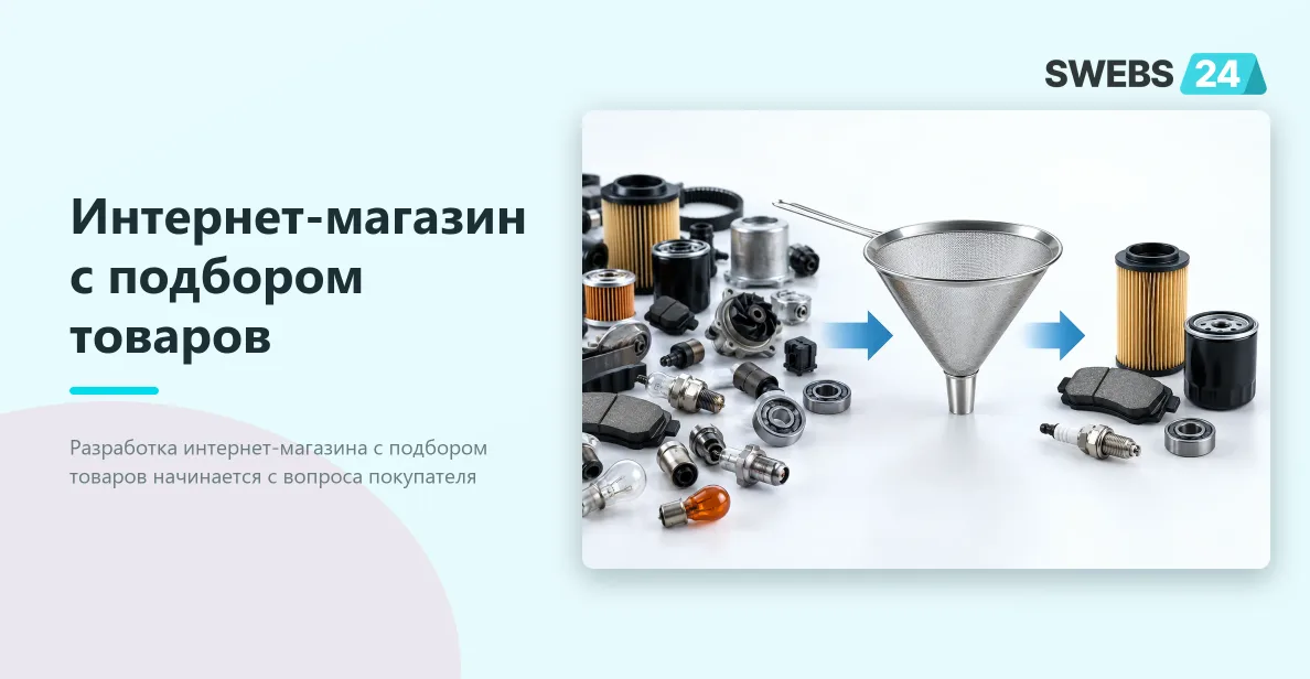 Иллюстрация: Интернет-магазин с подбором товаров: фильтры, параметры и сценарии