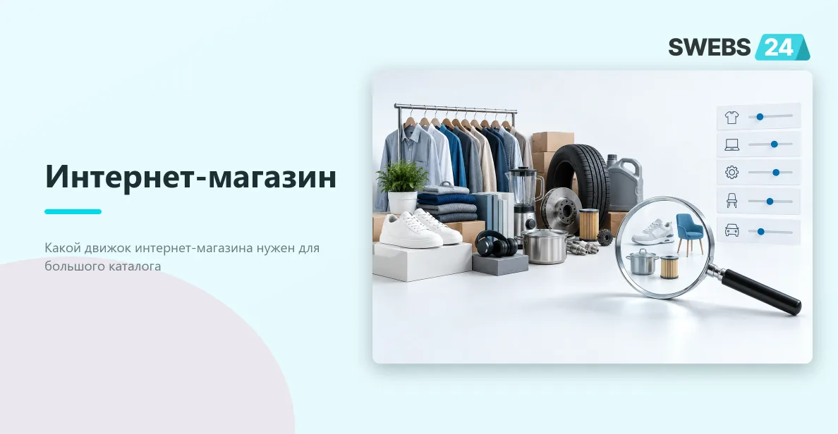 Иллюстрация: Как выбрать движок интернет-магазина для большого каталога
