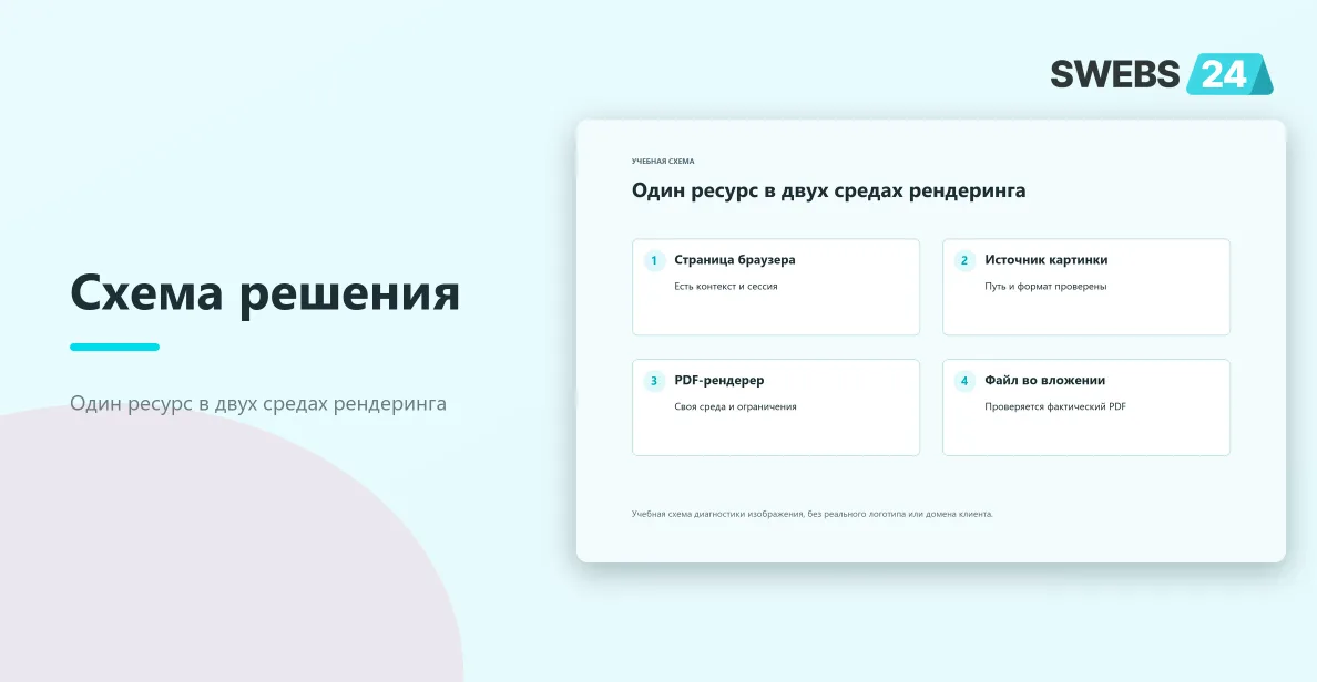 Один ресурс в двух средах рендеринга