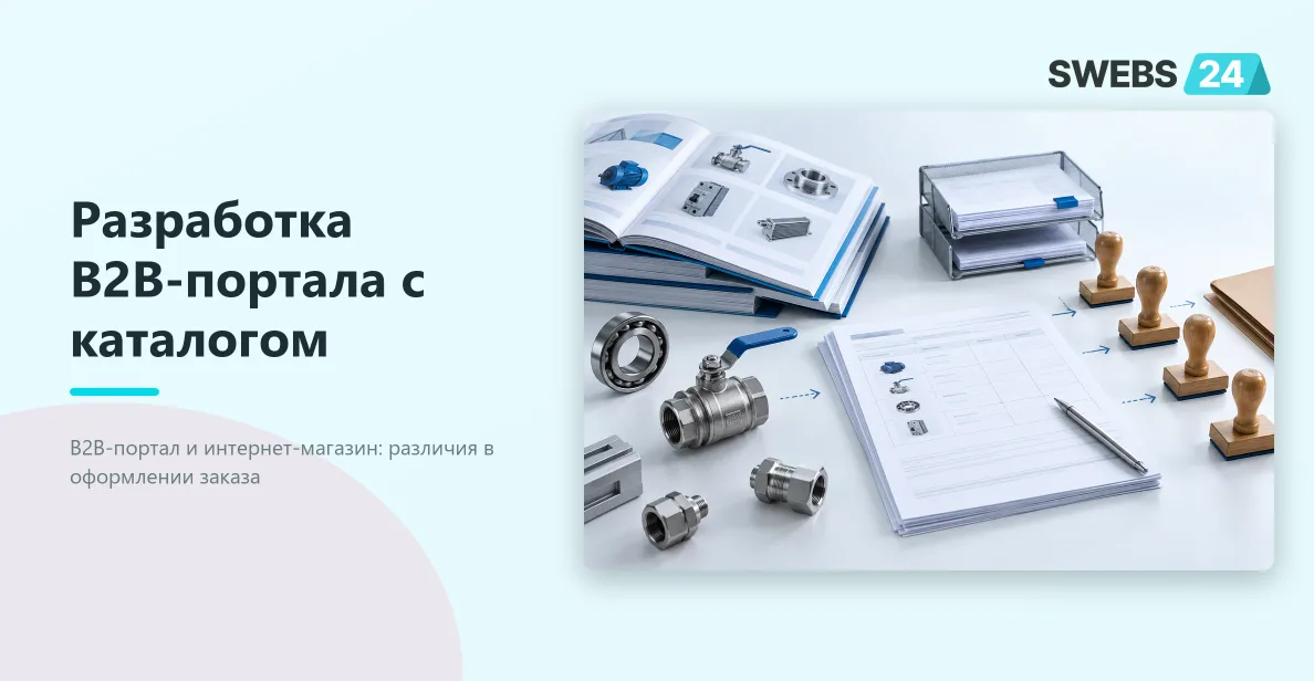 Иллюстрация: Разработка B2B-портала с каталогом: сценарии и доступы