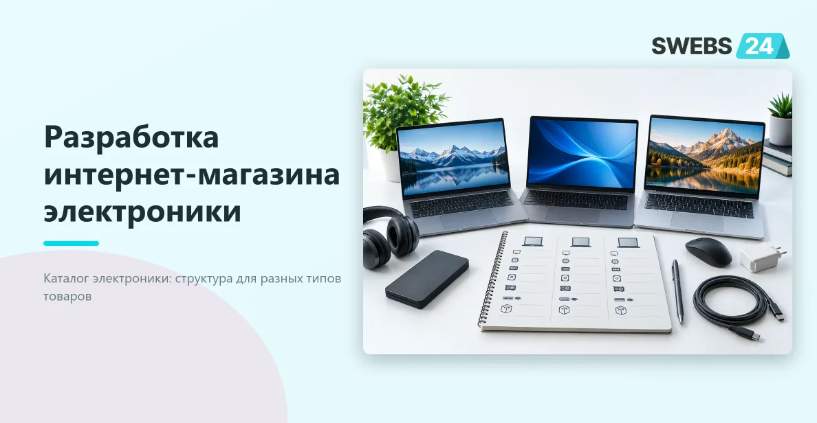 Иллюстрация: Разработка интернет-магазина электроники: каталог и наличие