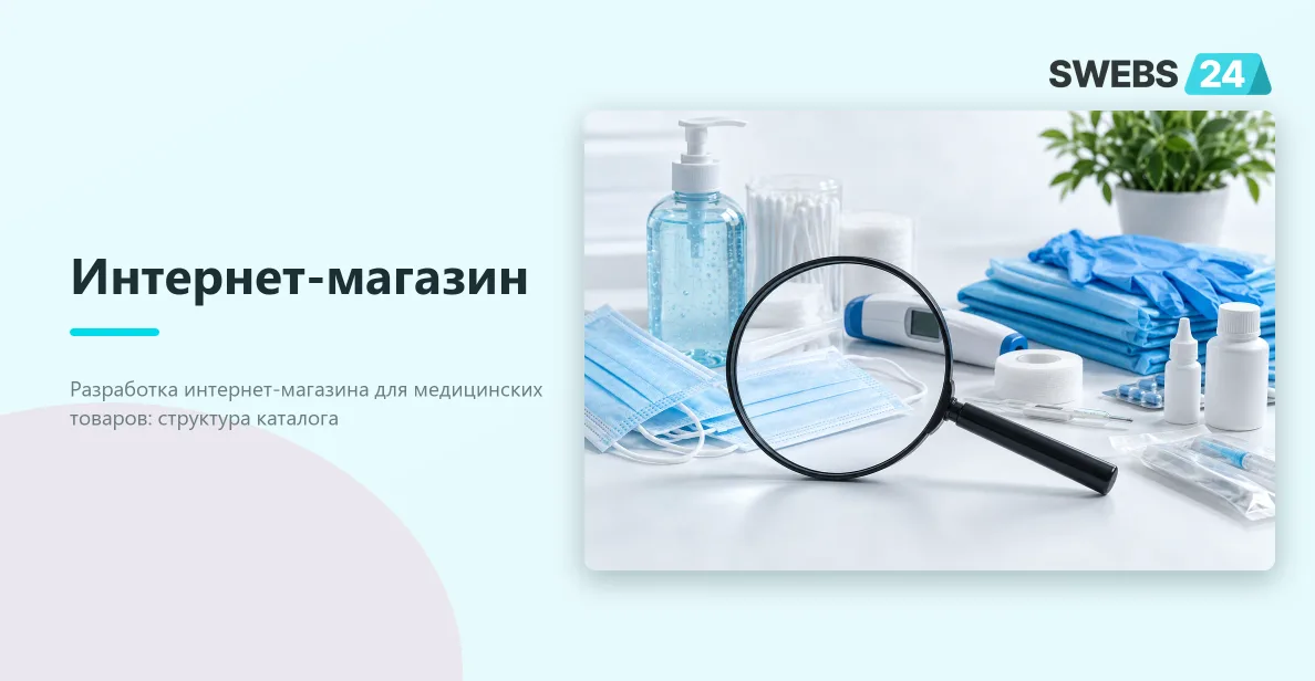 Иллюстрация: Разработка интернет-магазина для медицинских товаров