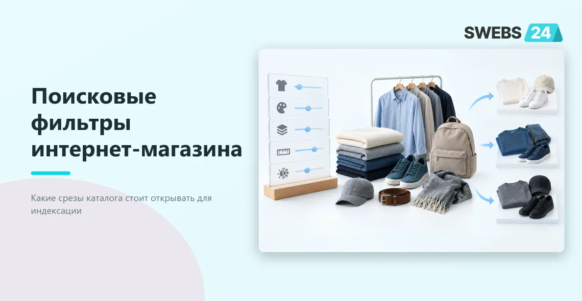 Иллюстрация: Поисковые фильтры интернет-магазина: страницы каталога