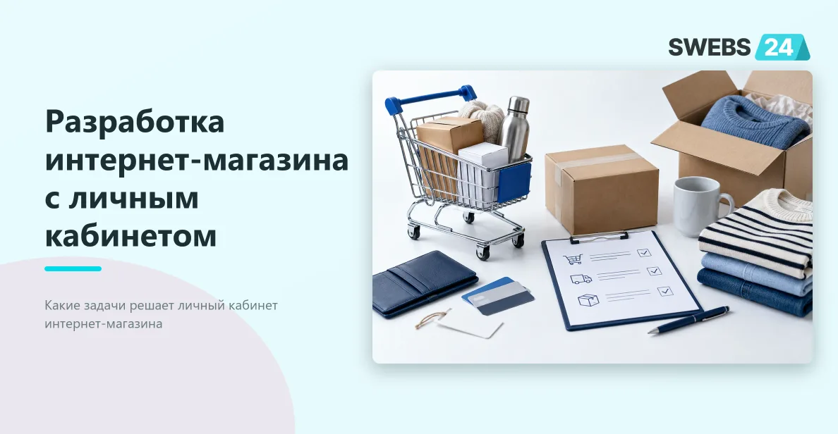 Иллюстрация: Разработка интернет-магазина с личным кабинетом