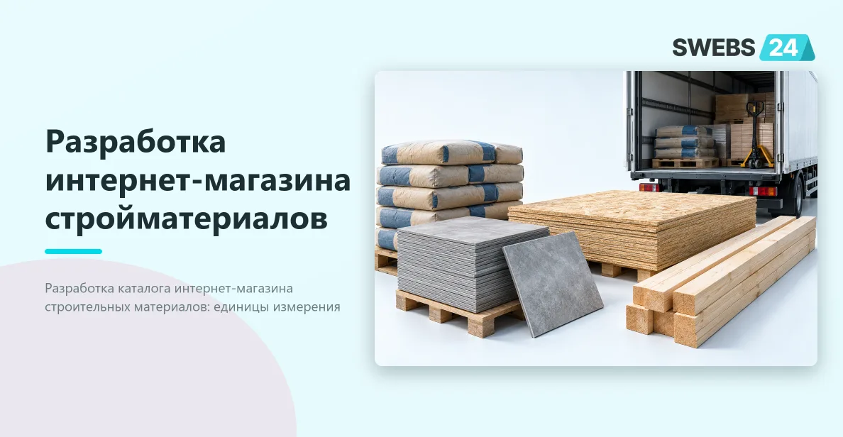 Иллюстрация: Разработка интернет-магазина стройматериалов: единицы и доставка
