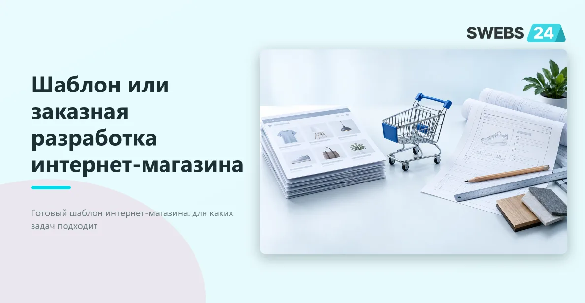 Иллюстрация: Шаблон или заказная разработка интернет-магазина: как выбрать