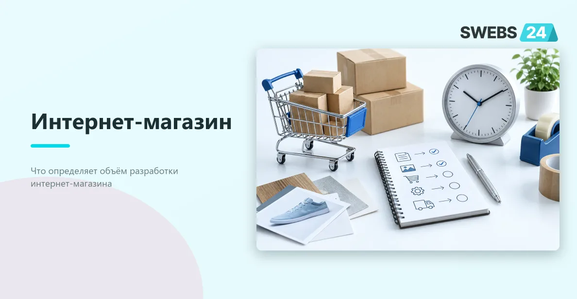 Иллюстрация: Сколько времени занимает разработка интернет-магазина