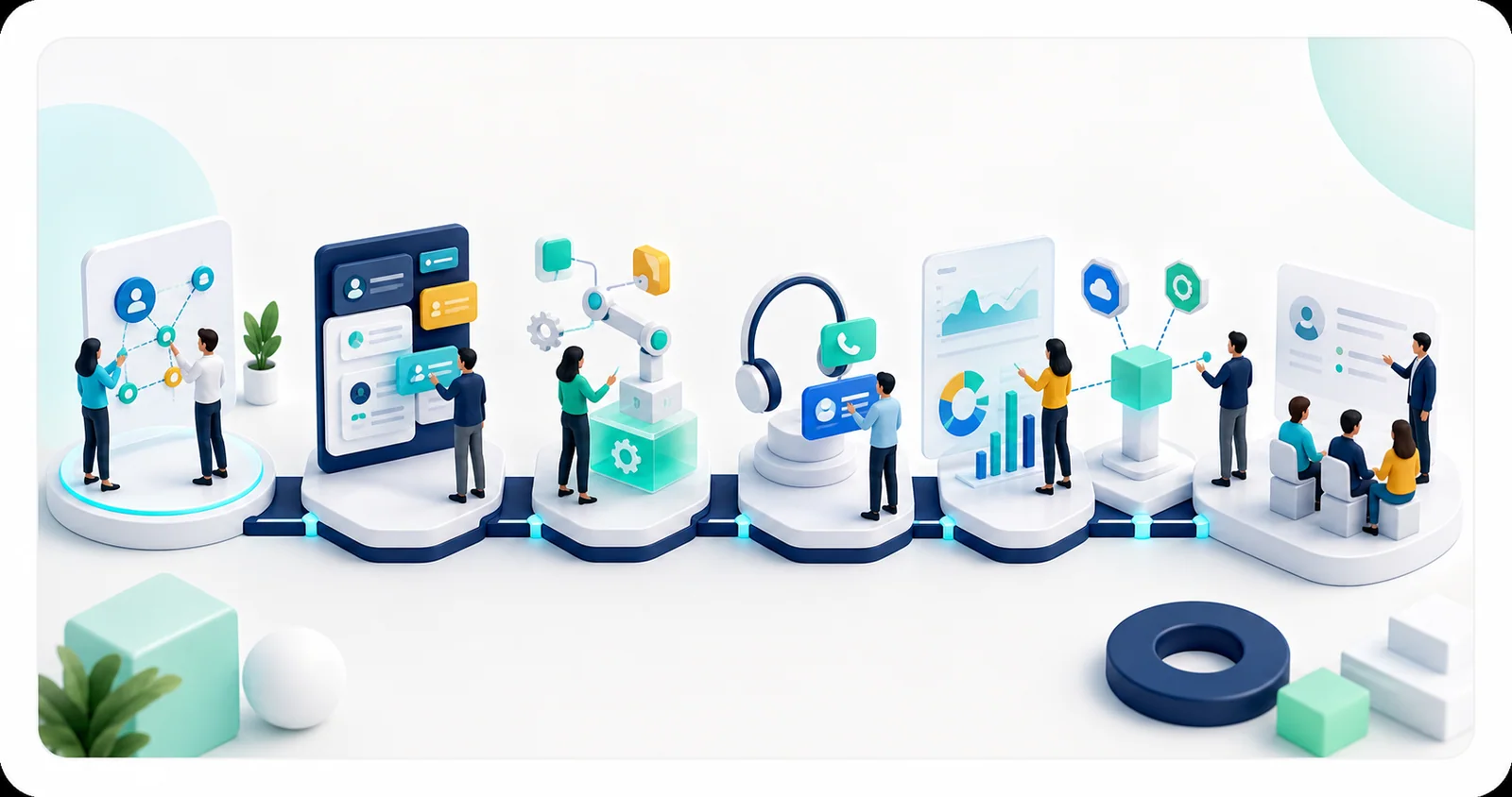 Этапы настройки CRM от проектирования воронки до обучения команды